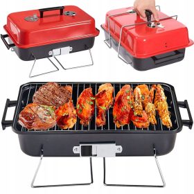  Gratar cu carbune RALTEK 48 x 28 cm