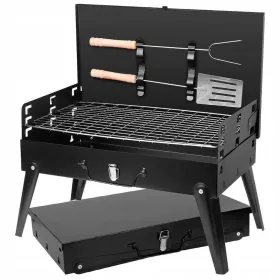  VALIZĂ GRĂTAR DE CARBUNE DE GRADINA PLIABLE 43x26