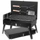  VALIZĂ GRĂTAR DE CARBUNE DE GRADINA PLIABLE 43x26