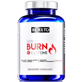   BeKeto Keto Burn cu Cafeină: Supliment pentru Arderea Grăsimilor, 180 Capsule