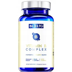  Complex de Vitamine B BeKeto, 60 Capsule - Energie și Performanță Îmbunătățite