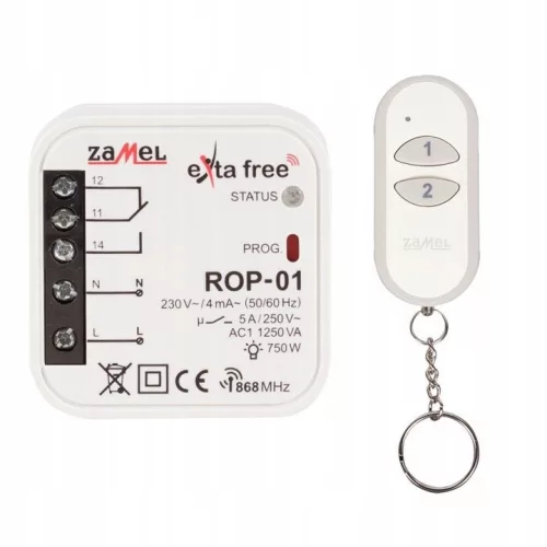 Set fără fir Zamel EXTA FREE RZB-05 cu telecomandă