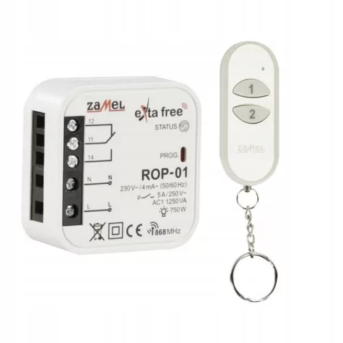 Set fără fir Zamel EXTA FREE RZB-05 cu telecomandă