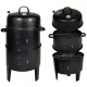  SMOKEHOUSE GRIL DE GRADINA CERCATOR DE CARBUNE 2 GRELE TERMOMERU SET 3in1