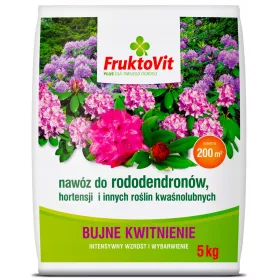    FERTILIZANT FRUKTOVIT PENTRU RODODENDRI ACIDI ȘI GRANULE DE HIDRANZĂ 5 KG