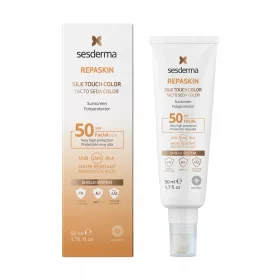   Protector Solar SESDERMA REPASKIN Touch Silk COLOR SPF 50 - Fără Cutie