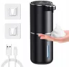 Dozator de săpun spumă fără atingere adm380 negru 380 ml