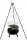  Gratar 120 cm, focar 40, gratar 40 cm, ceaun 10 l, trepied 120 cm