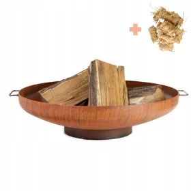  Focar de gradina Corten Deep Hands 80 cm + GRATUIT