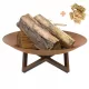  Semineu de gradina Corten Frame 70cm Grill Foc de tabara