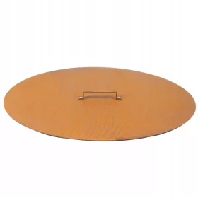  Capac 101 cm otel corten gros cu maner
