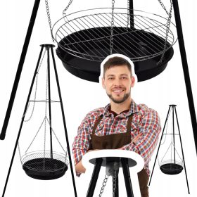    GRĂTAR BATANT DE CARBUNE dia. 46 cm pentru gradina pentru teren solid grajd