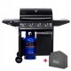 Carucior gratar pe gaz Activa DAKOTA III 12,8 + 3,2 kW Activa Mastercook