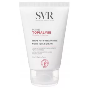   Cremă de Mâini Topialyse cu Unt de Shea - 50 ml - Regenerare Intensă