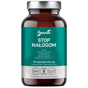   Panaseus Stop Nałogom: Supliment Pentru Detoxifiere și Suport Contra Dependințelor, 50 capsule