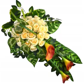 Compoziție Florală Decorativă pentru Monumente