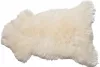Piele naturală de oaie MB1a, aproximativ 70 cm, alb-crem