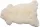 Piele naturală de oaie MB1a, aproximativ 70 cm, alb-crem