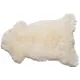 Piele naturală de oaie MB1a, aproximativ 70 cm, alb-crem