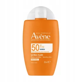   Fluid Ultralejer AVENE SPF50 pentru Piele Sensibilă - Protecție Solară Invisibilă 50ml