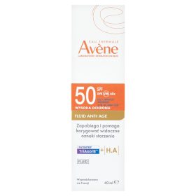   Fluid Anti-Age SPF50 Avène - Protecție Solară și Anti-Îmbătrânire pentru Ten Sensibil