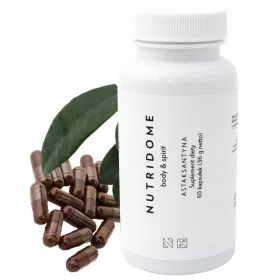   Astaksantină Nutridome din Extract de Alge, 60 Capsule - Protecție Antioxidantă și Reducere Colesterol
