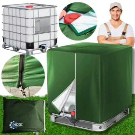   Husă Protectoare Impermeabilă pentru Rezervor IBC Mauzer 1000L, Material Oxford 420D