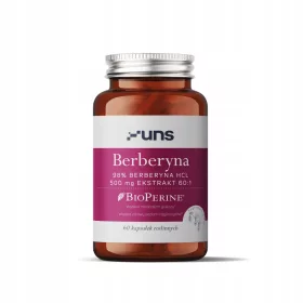   UNS Berberyna + BioPerine - Supliment pentru Stabilizarea Glicemiei