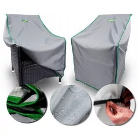   Huse pentru Scaune de Grădină Rezistente la Apă și UV - Fabricate în Polonia, Set de 2
