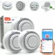 Detector de Fum Inteligent ZigBee Tuya - Protecție Fiabilă Contra Incendiilor