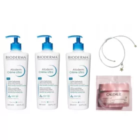   Pachet Promoțional Bioderma Atoderm Creme Ultra 3x500ml + Brățară GRATUITĂ
