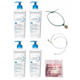   Pachet Bioderma Atoderm Creme Ultra 4x500ml cu Cadou Brățări Stil - Hidratare Intensă pentru Întreaga Familie