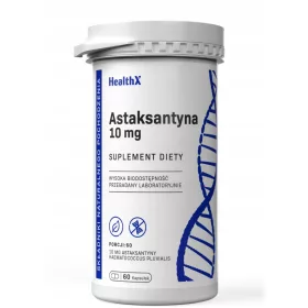   HealthX Astaxantină 60 Capsule – Puternic Antioxidant Natural