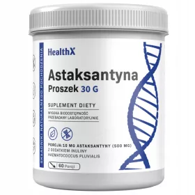   Astaxantina HealthX 30g - Antioxidant Puternic pentru Protecție contra Stresului Oxidativ