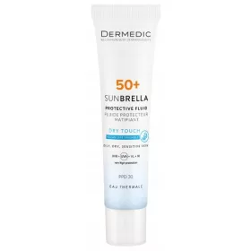   Crema protectoare de față Dermedic Sunbrella pentru piele grasă și mixtă SPF 50+, 40 ml