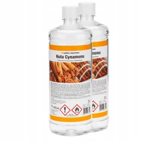   Biocombustibil parfumat 2L „Notă de Scorțișoară” pentru Bio-Șemineu – Aromă Caldă, Bioetanol Ecologic, Flacără Galben-Portocalie
