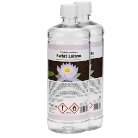   Biocombustibil parfumat 2L „Floare de Lotus” pentru Bio-Șemineu – Bioetanol Ecologic Aromat, Flacără Galben-Portocalie, Sigur și Eficient