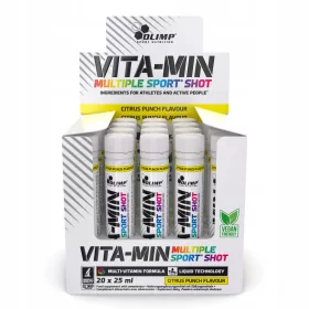   Olimp Vita-Min Multiple Sport Shot - Ampulă de Nutriție Sportivă pentru Energie și Vitalitate