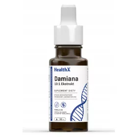   Extract de Damiana HealthX 10:1, 50 ml - Vitalitate și Energie