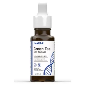   Extract Concentrat de Ceai Verde EGCG 10:1 HealthX - 350 mg, 50 Porții