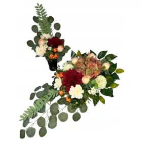   Aranjament Artificial Pentru Mormânt - Compoziție Florală Durabilă
