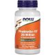 Probiotic-10 25 Billion de la NOW Foods, 100 Capsule Vegetale pentru Îmbunătățirea Flora Intestinală