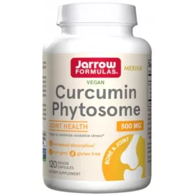   Supliment Jarrow Formulas Curcumin Phytosome 500mg - 120 Capsule pentru Suport Imunitar
