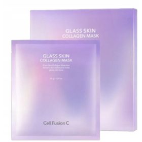   Mască de față colagenică pentru efectul Glass Skin, Redă Strălucirea și Hidratarea