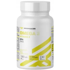   Supliment Omega-3 Promaker - 240 capsule pentru sănătatea inimii și creierului