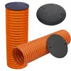 Conducta de drenaj de inspectie Instalplast 315 mm, lungime 100 cm, cu capac negru