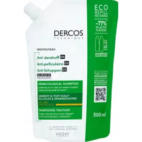   Șampon Antimătreață Vichy Dercos pentru Păr Uscat, 500ml - Reîncărcabil