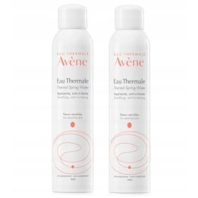   Apă Termală Avène în Spray, 2 x 300 ml - Ideală pentru Piele Sensibilă