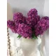Buchet Artificial Premium de Flori Gumate, Violet, 55 cm