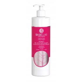   Gel de curățare calmant BasicLab pentru piele sensibilă și cu vase de sânge vizibile, 300ml
